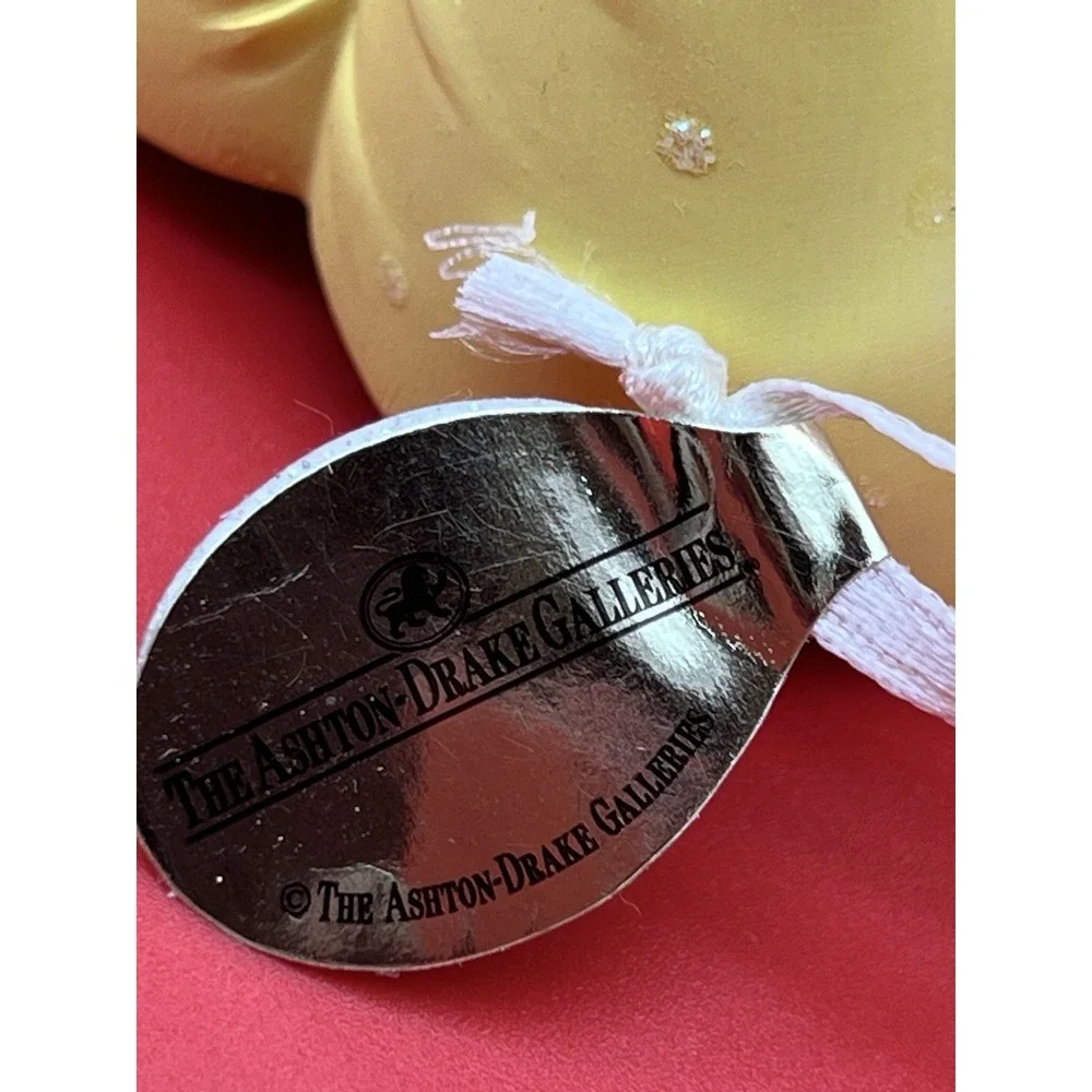 DISNEY'S Belle Beauty & The Beast A Dream Come True Ornament Ashton Drake